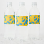 Étiquette Pour Bouteilles D'eau feuille (Bouteilles)