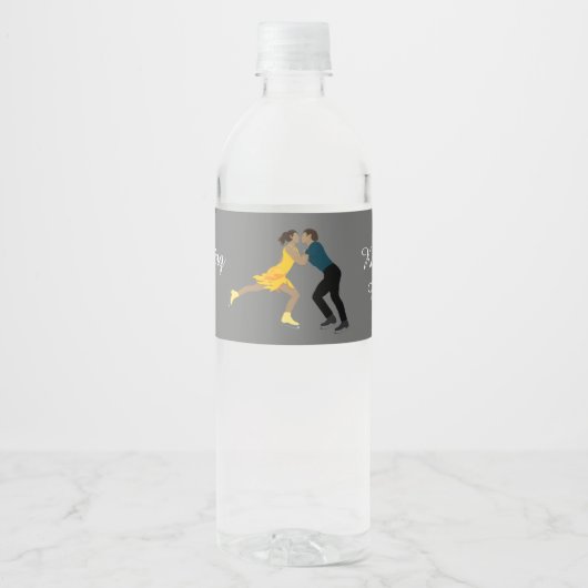 Étiquette Pour Bouteilles D'eau Figure (Devant)