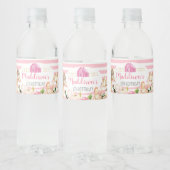 Étiquette Pour Bouteilles D'eau Fille Ferme Bouteille d'eau d'anniversaire étiquet (Bouteilles)