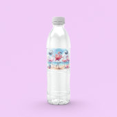 Étiquette Pour Bouteilles D'eau Flamenco ! Birday Beach Bash