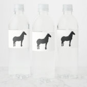 Étiquette Pour Bouteilles D'eau Fournitures de fête de cheval (Bouteilles)
