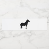Étiquette Pour Bouteilles D'eau Fournitures de fête de cheval (Étiquettes simples)