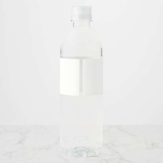Étiquette Pour Bouteilles D'eau Fraises fraîches cuites dans un seau Anniversaire (Dos)