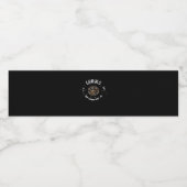 Étiquette Pour Bouteilles D'eau Ghouls veut juste s'amuser Sloth & Halloween (Étiquettes simples)