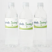 Étiquette Pour Bouteilles D'eau Golf (Bouteilles)