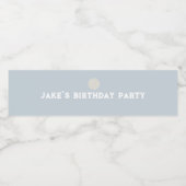 Étiquette Pour Bouteilles D'eau Golf thème anniversaire bouteille d'eau de fête ét (Étiquettes simples)