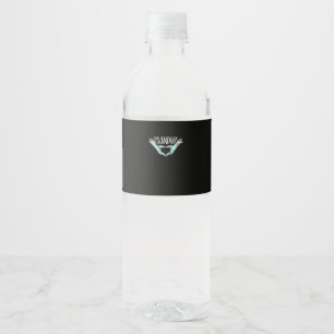 Étiquette Pour Bouteilles D'eau Grand-mère Zombie Coeur main Halloween Costume fam