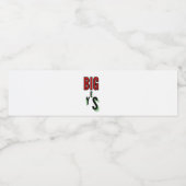 Étiquette Pour Bouteilles D'eau Grand Oui (Étiquettes simples)