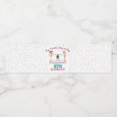 Étiquette Pour Bouteilles D'eau Gymnastique Enfants Fille Anniversaire Thème de fê (Étiquettes simples)