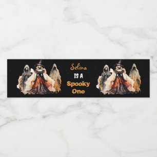 Étiquette Pour Bouteilles D'eau Halloween Anniversaire Fête Boire Cocktail