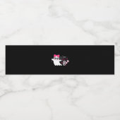 Étiquette Pour Bouteilles D'eau Halloween du petit garçon de maman (Étiquettes simples)