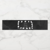 Étiquette Pour Bouteilles D'eau Halloween fantômes spooktacular anniversaire de en (Étiquettes simples)