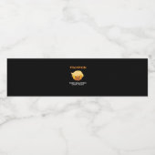 Étiquette Pour Bouteilles D'eau Halloween Trumpkin V4 (Étiquettes simples)