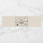 Étiquette Pour Bouteilles D'eau Harry Potter Premier anniversaire (Étiquettes simples)