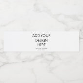 Étiquette Pour Bouteilles D'eau Impression Étiquette de bouteilles d'eau (Étiquettes simples)