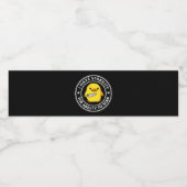 Étiquette Pour Bouteilles D'eau J'Ai La Stabilité De Stab Funny (Étiquettes simples)