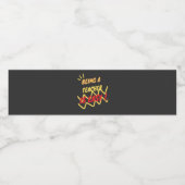 Étiquette Pour Bouteilles D'eau Jambe A Teacher Is Easy (Étiquettes simples)