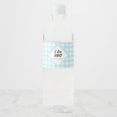 Étiquette Pour Bouteilles D'eau Je fais du BBQ (Devant)