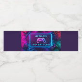 Étiquette Pour Bouteilles D'eau Jeux Vidéo pour garçons fête d'anniversaire (Étiquettes simples)