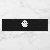 Étiquette Pour Bouteilles D'eau Joli Petit Boo (Étiquettes simples)