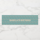 Étiquette Pour Bouteilles D'eau Joyeux contes Éffrayants Halloween thème Anniversa (Étiquettes simples)