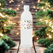 Étiquette Pour Bouteilles D'eau Joyeux Noël Festif vacances Conception cadeau