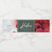 ÉTIQUETTE POUR BOUTEILLES D'EAU KARFOOS (Étiquettes simples)