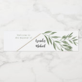 Étiquette Pour Bouteilles D'eau Kyriakos (Étiquettes simples)