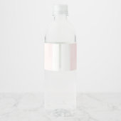 Étiquette Pour Bouteilles D'eau Labels de Blush Bachelorette (Dos)
