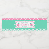 Étiquette Pour Bouteilles D'eau Ladybug Ladybird Birthday Party (Étiquettes simples)