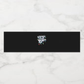 Étiquette Pour Bouteilles D'eau Laissons-nous ! Drôle Boire Noël Light Graphique (Étiquettes simples)