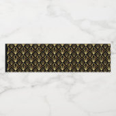 Étiquette Pour Bouteilles D'eau Le Grand Gatsby (Étiquettes simples)