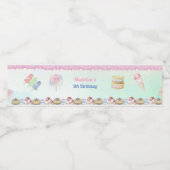 Étiquette Pour Bouteilles D'eau Le Jour du Birthday (Étiquettes simples)