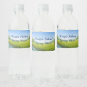 Étiquette Pour Bouteilles D'eau L'eau de source fabuleuse d'Ésope (Bouteilles)