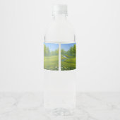 Étiquette Pour Bouteilles D'eau L'eau de source fabuleuse d'Ésope (Dos)