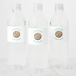 Étiquette Pour Bouteilles D'eau Les pionniers sont des gens coriaces   JW 