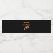 Étiquette Pour Bouteilles D'eau Les Restes Sont Pour Les Quitters Drôle Turquie Th (Étiquettes simples)