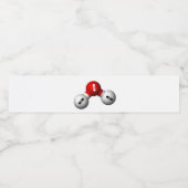 Étiquette Pour Bouteilles D'eau Liaison électronique de l'eau (Étiquettes simples)