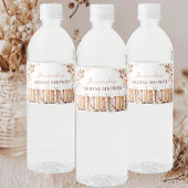 Étiquette Pour Bouteilles D'eau Librairie Ancienne Fête de Mariage Champêtre