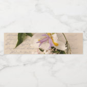 Étiquette Pour Bouteilles D'eau Lily sur l'ancien script (Étiquettes simples)
