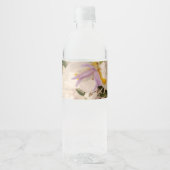Étiquette Pour Bouteilles D'eau Lily sur l'ancien script (Devant)