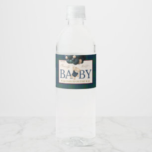 Étiquette Pour Bouteilles D'eau Livres pour Baby Shower ours en attente Teddy Ball