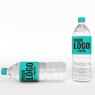 Étiquette Pour Bouteilles D'eau Logo   Entreprise Entreprise Entreprise Eau Minima