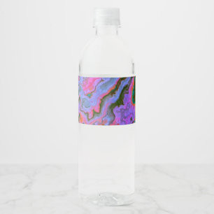 Étiquette Pour Bouteilles D'eau Marbre aigre