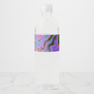Étiquette Pour Bouteilles D'eau Marbre aigre