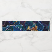 Étiquette Pour Bouteilles D'eau Marche à huile (Étiquettes simples)