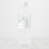 Étiquette Pour Bouteilles D'eau Mariage à Portland Casco Bay  (Dos)