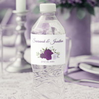 Mariage Élégant aux Roses Violettes & Lavande