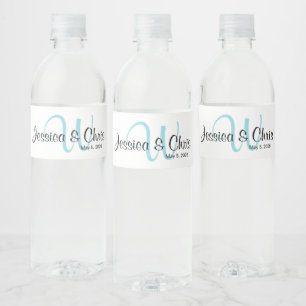 Étiquette Pour Bouteilles D'eau Mariage Étiquette à bouteille d'eau 005