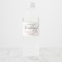 Mariage fleurs aquarelles minimalistes blanches